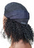 Inside cap of human hair afro wig